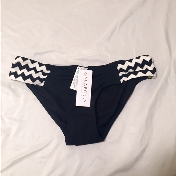 Seafolly Mod Club Ruched Bikini Bottom