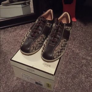 Coach Tennis Shoes Size 7