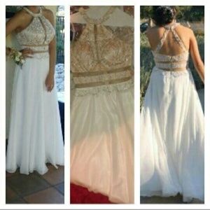 White and Ivory dress