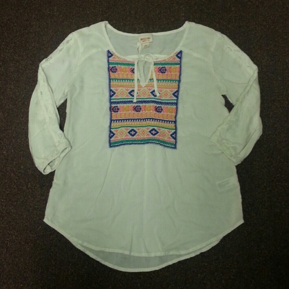 Mossimo Peasant Top