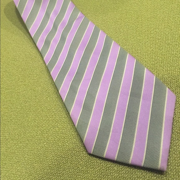 Men's striped tie