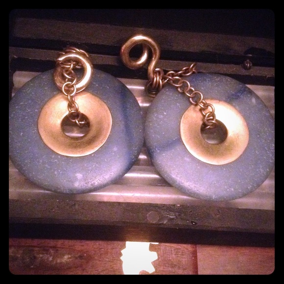 Unique Stone Ear Weights