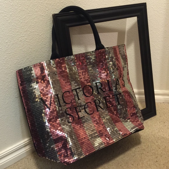 Victoria's Secret sequin tote - Picture 1 of 1