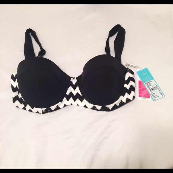 Seafolly Mod Club Bustier Swim Top