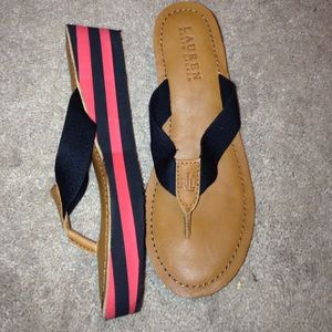 Ralph Lauren wedged sandals