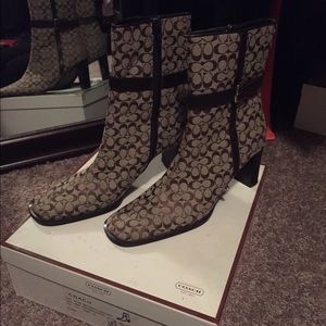 Coach ankle boots