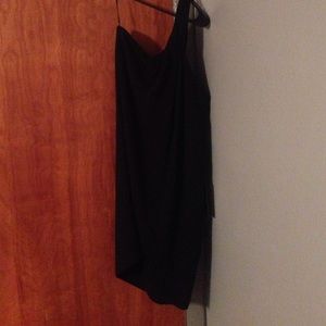 Zara one shoulder elegant dress.NWT