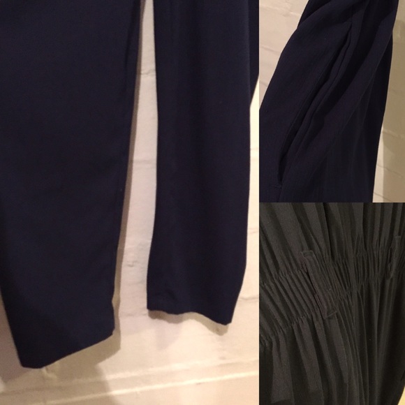 NAVY BLUE FULL LENGTH ROMPER!! - Picture 4 of 4