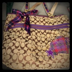 Coach purse. Poppy collection***PRICE REDUCED****