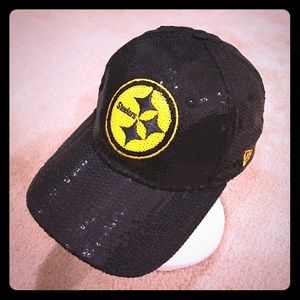 Steelers PINK Hat Cap Sequin