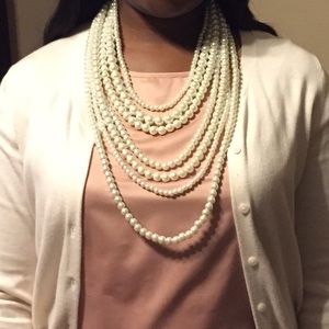 Multi-Strand Pearl necklace