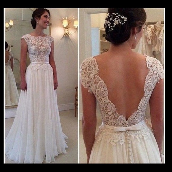 Gorgeous One-of-a-Kind Vintage Style Wedding Dress
