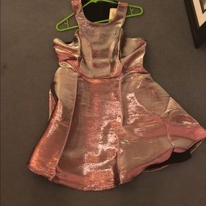 Metallic dress