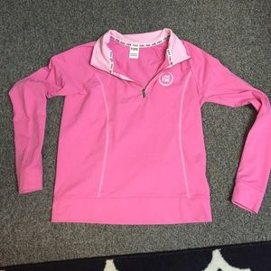 Victoria secret PINK athletic half zip up