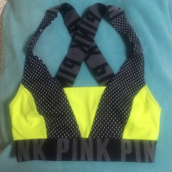 NWOT PINK sports bra