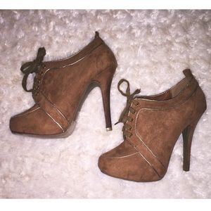 Adorable Tan Booties