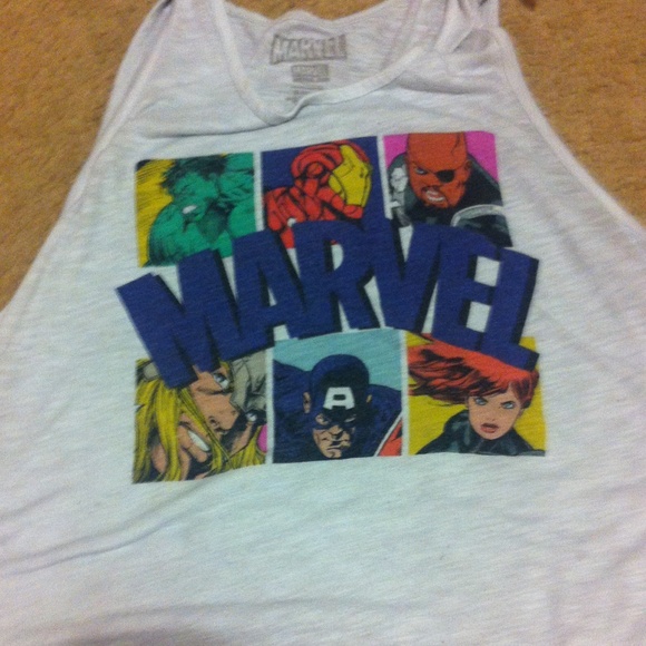 Marvel crop top