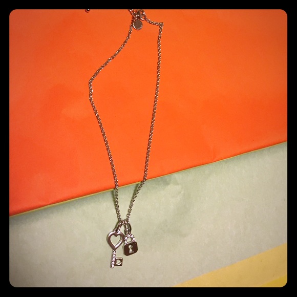 Swarovski Jewelry - Touchstone by Swarovski key and lock necklace
