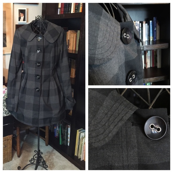 Super cute plaid coat from BCX
