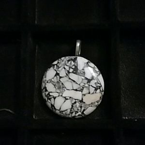 Handmade stone pendant