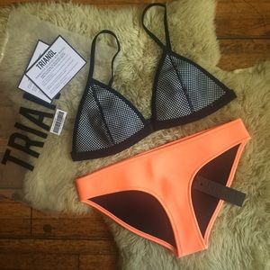 Triangl Tilly Sunburst Ollie bikini Sz L