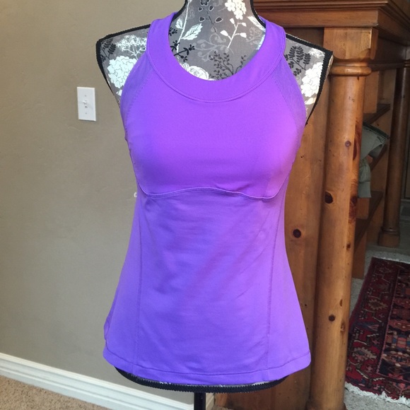 Lavender lulu lemon tank top