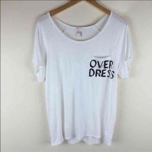 "Over dress" Graphic Tee