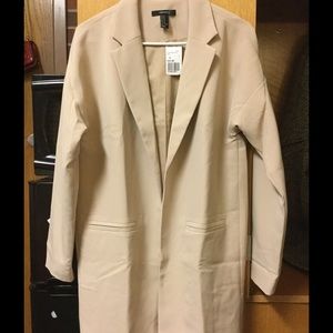 Forever 21 open cover coat