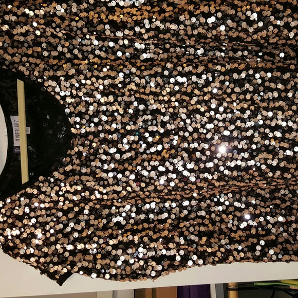 Jennifer Lopez Sequins Top