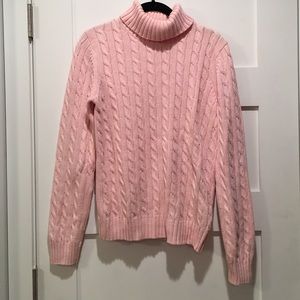 Cable knit sweater