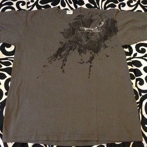 Red concert T-shirt!