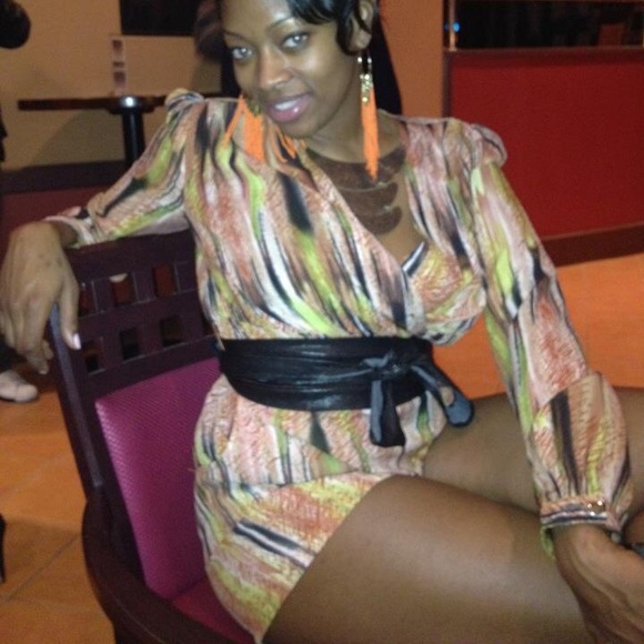 Multi Colored Romper - Picture 1 of 3