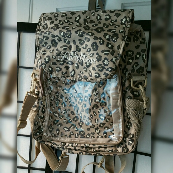 Rocawear Handbags - ROCA wear diaper bag leopard converts to crossbody