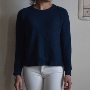 Madewell blue sweater