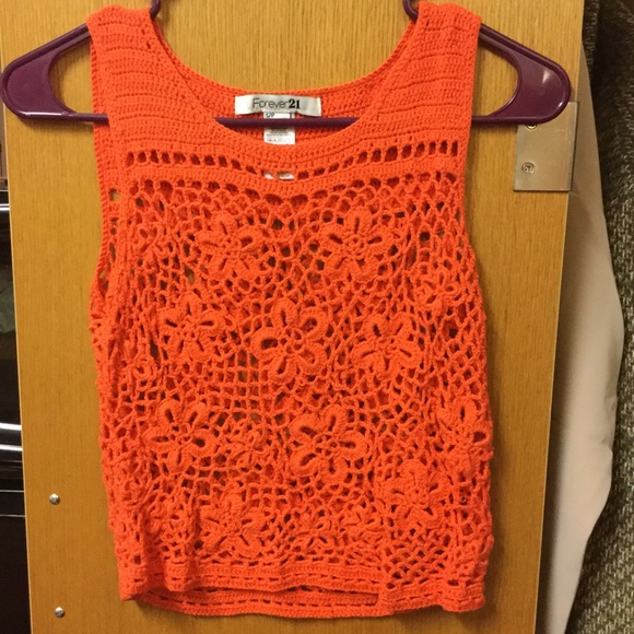 Cute lace sweater from forever 21