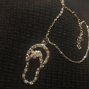 Cute silver necklace