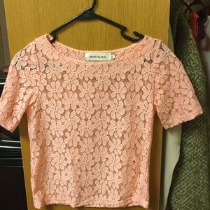 River Island see through top