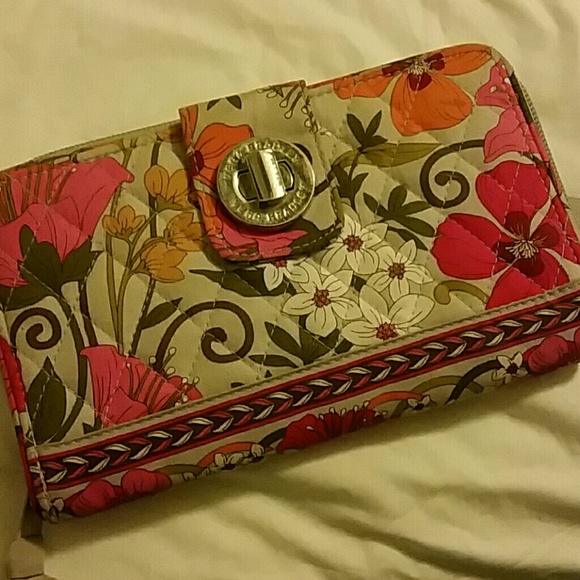 Large Vera Bradley wallet
