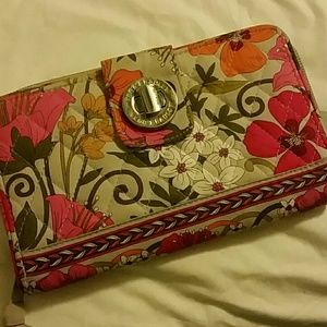 Large Vera Bradley wallet
