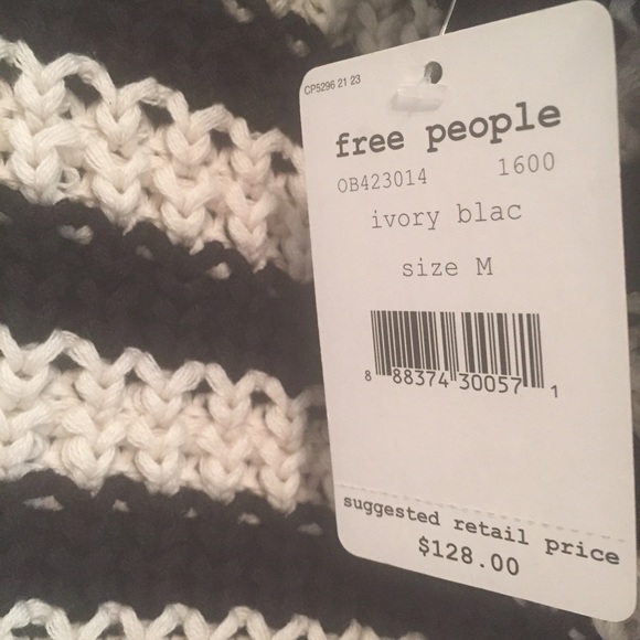 NEW NWT Free People stripe sweater - Picture 3 of 4