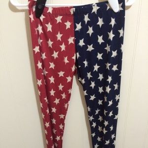 American Flag Leggings
