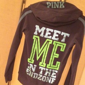 Seahawks & VS Pink game day hoodie