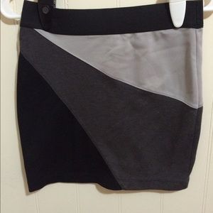 Color-block Skirt