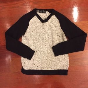 Rag & Bone baseball style sweater in XS