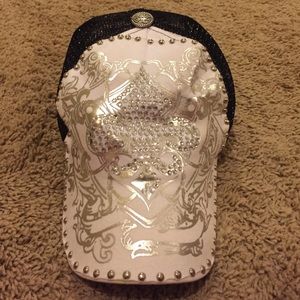 Cute rhinestone hat!