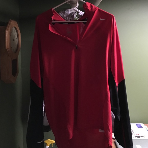 Nike long sleeve dry fit zip-up