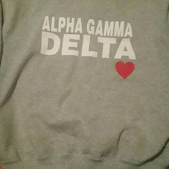 Alpha Gamma Delta crewneck