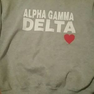 Alpha Gamma Delta crewneck