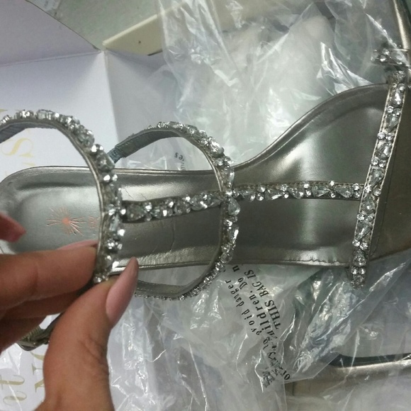 Jeweled T-Strap Sandal - Picture 2 of 3