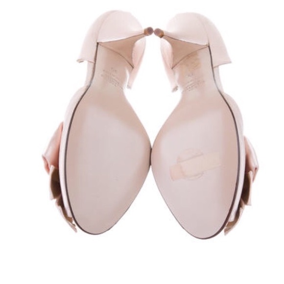 Valentino Peep-Toe Pumps - Picture 3 of 5